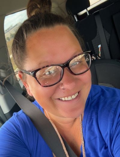 patient with happy, healthy smile